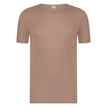 Beeren Heren T-shirt Tencel V-Hals