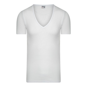 Beeren M3000 Heren T-Shirt Diepe V-Hals Extra Lang
