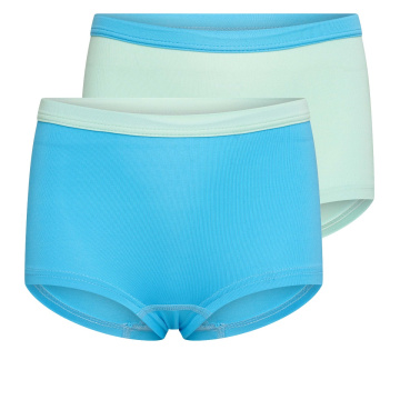 Beeren 2-Pck Mix&Match Meisjes Boxer Mint/Turquoise